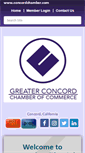 Mobile Screenshot of concordchamber.com